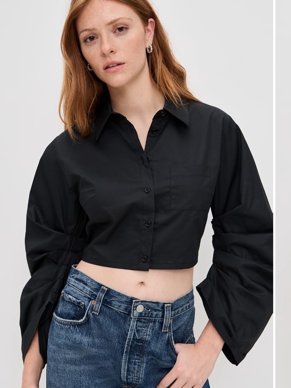 Hevron Raquel Top Black NWT